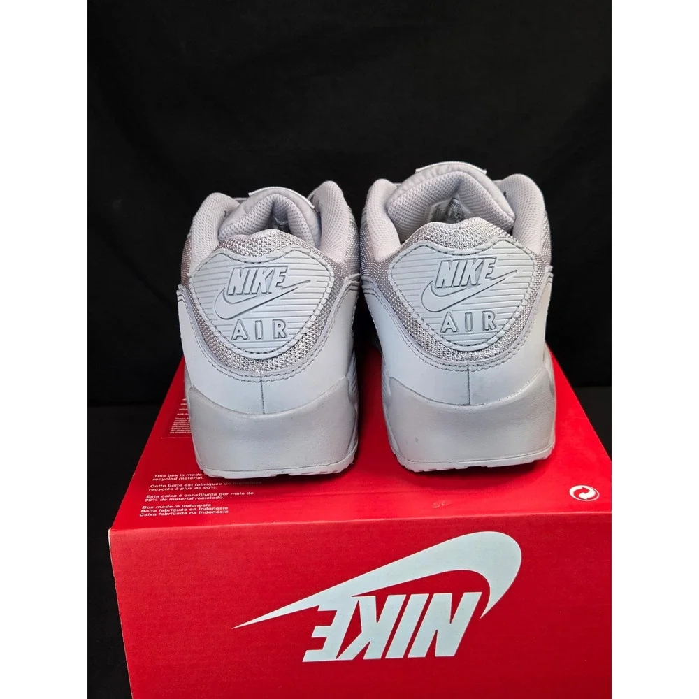 Nike Air Max 90 Wolf Grey Mens Running‎ Shoes CN8490-001 Size 9 Brand New